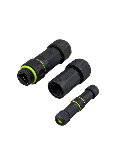 Su Geçirmez Ip68 Korumalı Rj45 Ethernet Konnektör Soketleri Cat6/cat5e/cat5 Network Ağ Kabloları
