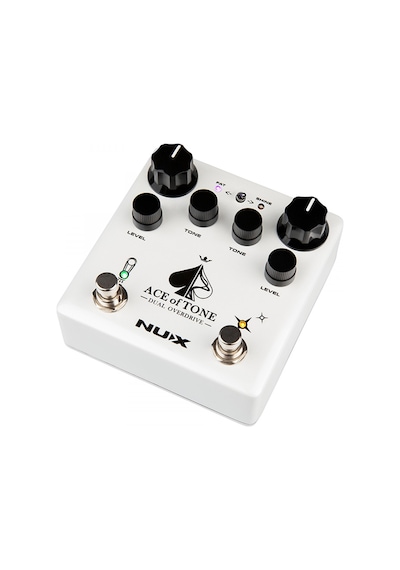 Nux Ndo-5 Ace Of Tone Üst Segment - Dual Overdrive Çift Kanallı Morning Star & Tubeman , Buffer/true Bypass Seçeneği, Seri/paralel Bağlantı Switchi Ölçüler: 105 X 115 X 58 Mm Nux Ndo-5 Ace Of Tone Üst Segment - Dual Overdrive Çift Kanallı Morning Star & Tubeman , Buffer/true Bypass Seçeneği, Seri/paralel Bağlantı Switchi Ölçüler: 105 X 115 X 58 Mm