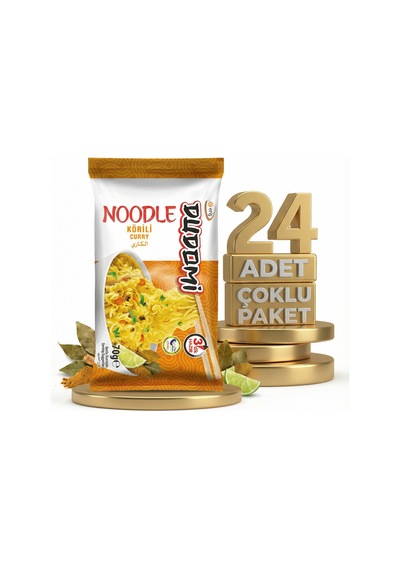 Dudomi Kore Usulü Köri Çeşnili Noodle 24x70 Gr