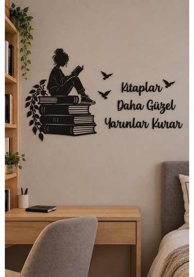 Led Işıklı Tablo Kişiye Özel Kitap Okuyan Kız Duvar Dekoru Kitaplık Tasarımlı Dekoratif Duvar Süsü Sarı - 930282072 Sarı Led Işıklı Tablo Kişiye Özel Kitap Okuyan Kız Duvar Dekoru Kitaplık Tasarımlı Dekoratif Duvar Süsü Sarı - 930282072 Sarı