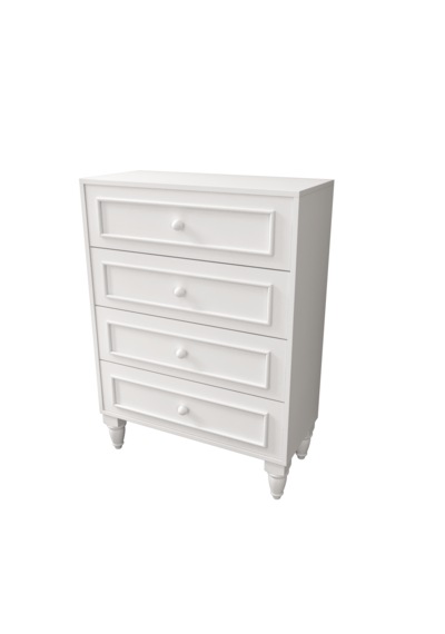 Romantic 4 Çekmeceli Şifonyer %100mdf
