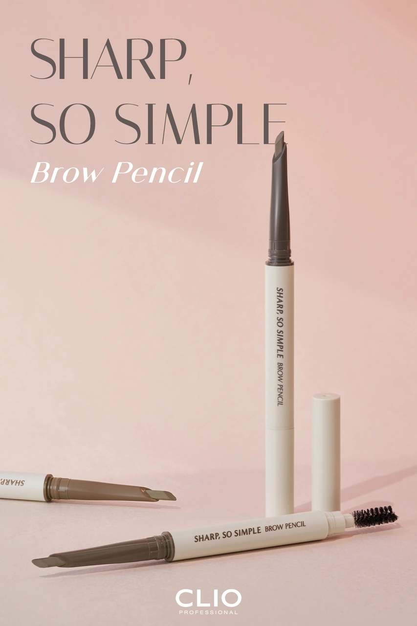 Clıo Sharp So Simple Brow Pencil 03 Neutral Brown
