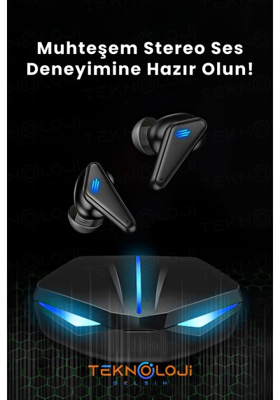 Teknoloji Gelsin K-55 Kulaklık Bluetooth 5.4 Kulak İçi Kulaklık