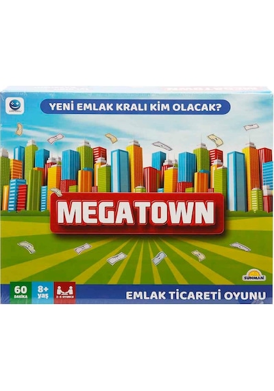03295 Sunman. Megatown Emlak Ticareti Oyunu.