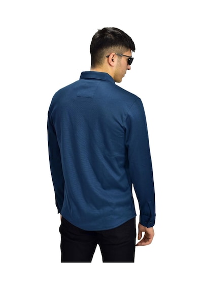 Erkek Spor Jakarlı Uzun Kol Gömlek R6530 Bgl-st03205 001