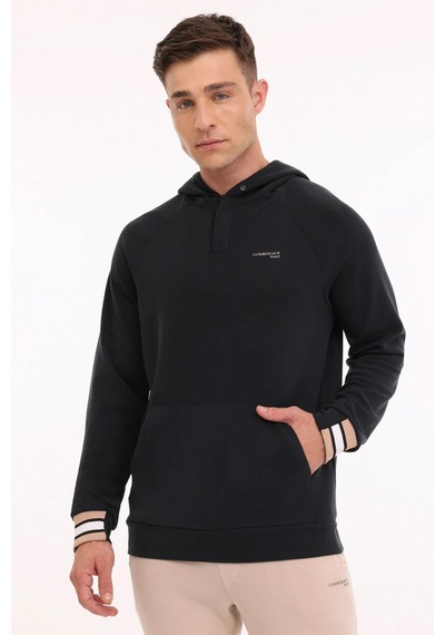 Lumberjack Erkek Sweat 17ıtl1058 4pr Siyah Siyah
