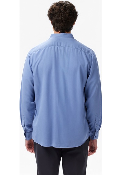 Nautica Erkek Mavi Classic Fit Gömlekdüzw57232t
