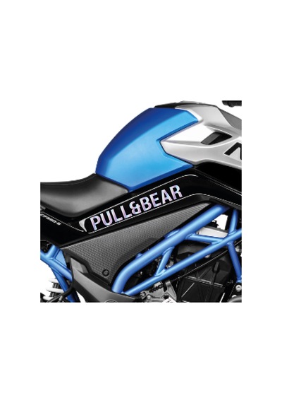 Cfmoto 250 Nk Pull&bear Orta Şase Tasarım Motosiklet Sticker Etik