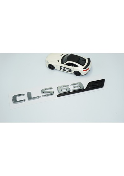 Dk Tuning Cls63s Bagaj Krom Siyah Abs Yazı Logo Benz İle Uyumlu