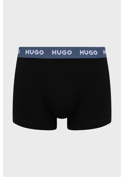 Hugo Erkek Boxer 50532550 976 Mavi-siyah Mavi-siyah