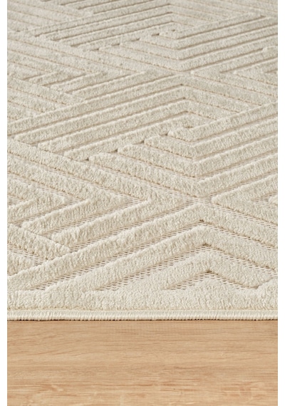 Kaşmir Halı 7/24 İskandinav Olav Beyaz 160x230 CM Salon Mutfak Halısı Yolluk Kilim