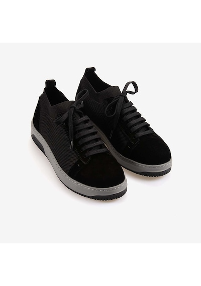 Mocassini Sport Hakiki Deri Erkek Spor & Sneaker Ayakkabı 243572 Siyah