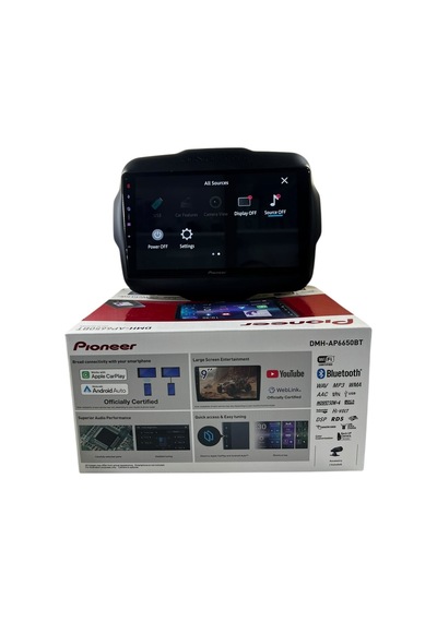 Jeep Renegade 2014-2023 Pioneer 4-64 Tam Profesyonel Oem Multimedia 9"