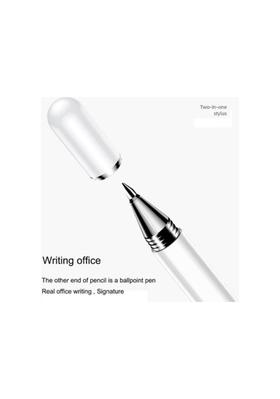 Apple Uyumlu iPad  10.2 8. Ve 9. Nesil 2 In 1 Stylus Kalem Özel Tasarım Ve Hassas Çizim Kalemi