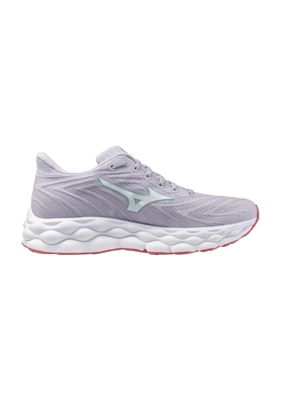 Mizuno Wave Sky 8 Kadın Koşu Ayakkabısı Gri / Beyaz Çok Renkli