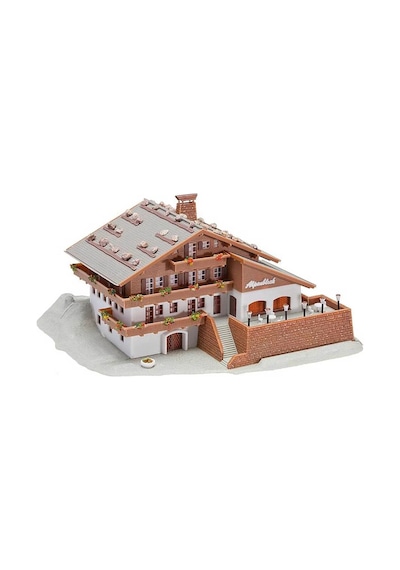 1/160 Alplere Özgü Teraslı Dağ Evi Maketi, Faller 232230
