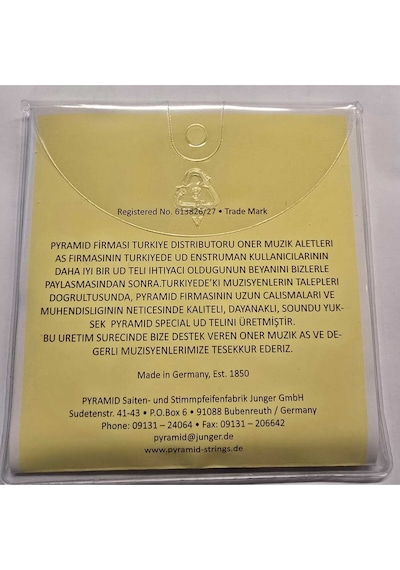 Pyramıd Özel Yapım Ud Teli