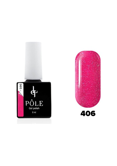 Pole Professional Kalıcı Oje 406 8 Ml. Pembe