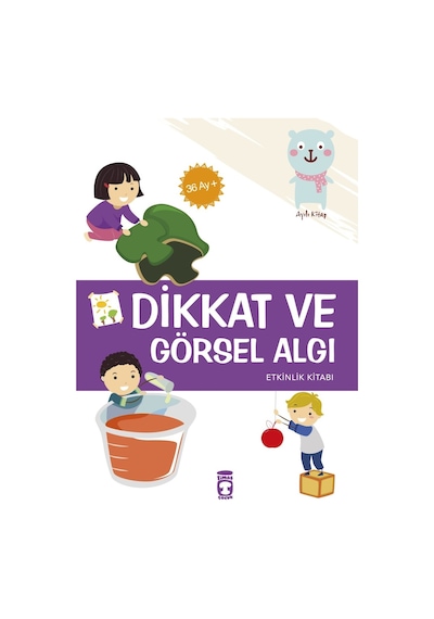 Dikkat ve Görsel Algı Etkinlik Kitabı 36 Ay +