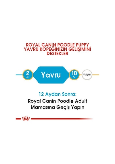 Royal Canin Puppy Poodle Küçük Irk Yavru Köpek Maması 3 KG