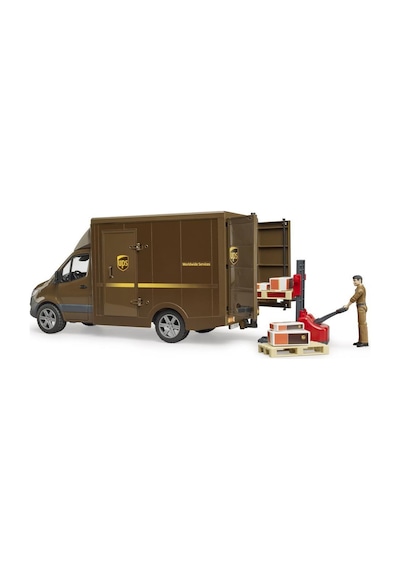 Bruder Mercedes Benz Sprinter Ups Kargo Aracı Transpalet Br02678