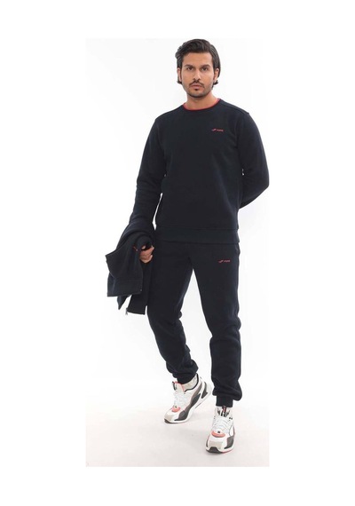 Erkek 3 Iplik 3'lü Sweat Takım Lacivert