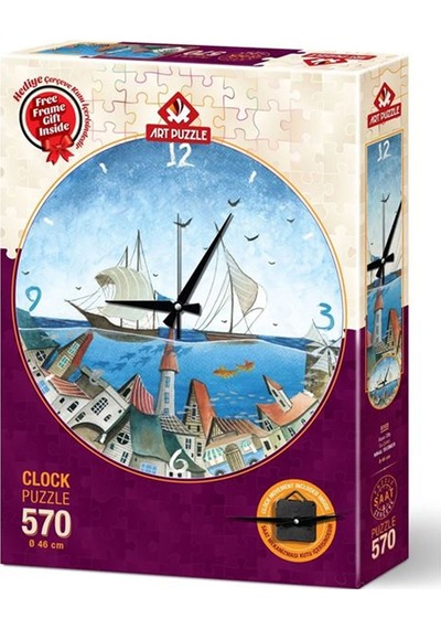 Art Puzzle Su Şehri Saat 5103