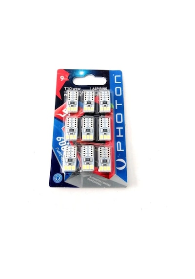 photon t10 led beyaz 9 Adet Park Plaka İç Aydınlatma PH7010