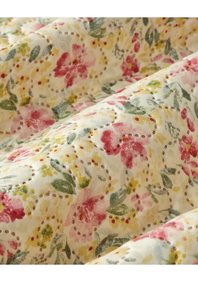 English Home Scarlet Bloom Çift Kişilik Yatak Örtüsü Takımı 200x220 Cm Kırmızı Kırmızı