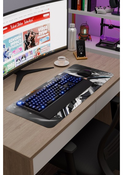 Bleach Anime V1 - 70x30 Xl Gaming Kauçuk Kaymaz Taban Mouse Pad Fare Altlığı