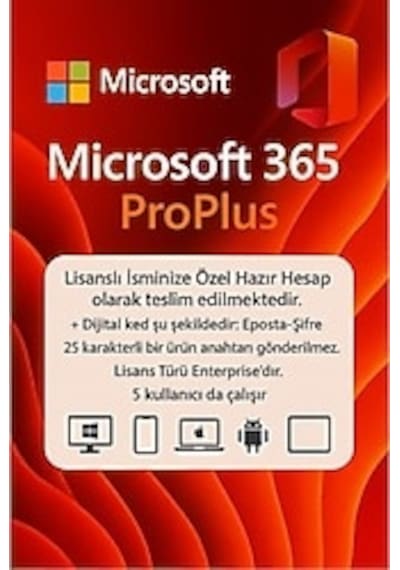 Microsoft Office 365 Pro Plus Ofis Yazılımı