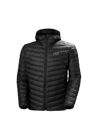 Helly Hansen Verglas Hooded Insulator Erkek Kaz Tüyü Mont Siyah