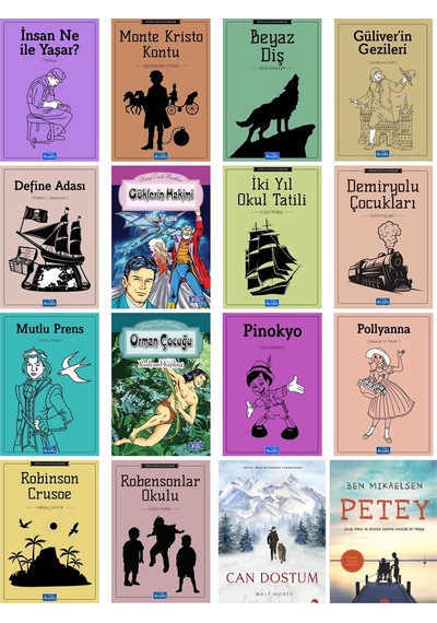 Beyaz Balina Yayınları Petey Can Dostum Çöplük Kralı Set