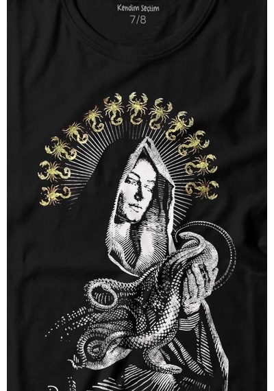 Kendim Seçtim Behemoth Gothic Black Metal Rock Music Death Müzik Baskılı Tişört Çocuk T-shirt 001