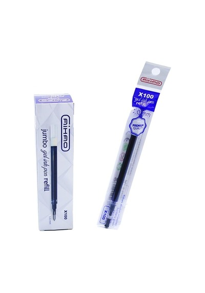 Aihao X100 Refil Jumbo İmza Kalem 8526 Mavi 24'lü Kutu