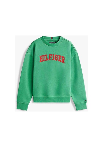 Tommy Hilfiger Erkek Çocuk Sweat Kb0kb10404 Yeşil