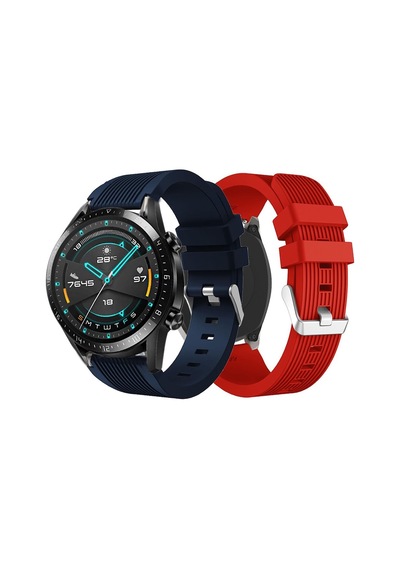 Huawei Watch Gt2 46 Mm Kordon Kayış Delux Silikon Kordon Bhs3