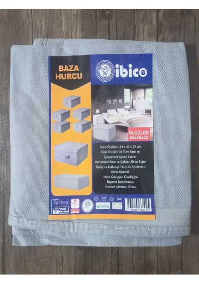 Baza Hurcu 64x45x22 Gri Düz Gri