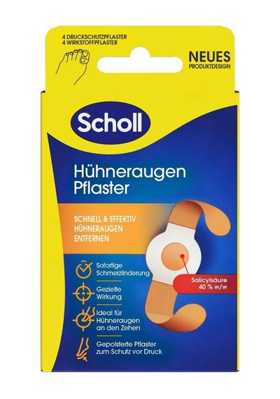 Scholl Parmak Arası Nasır Plasteri Dolgulu 4'lü
