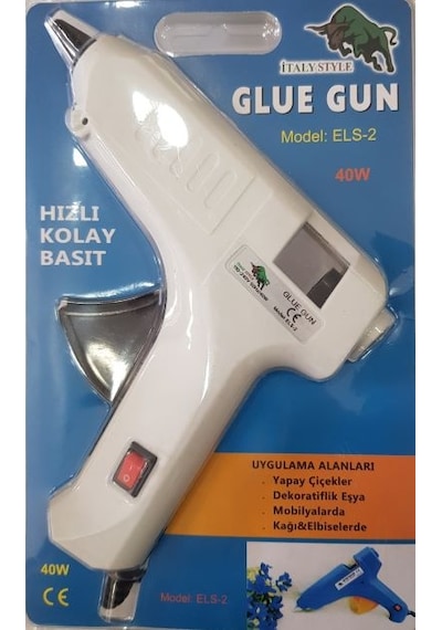 Silikon Tabancası-40 Watt Beyaz İs