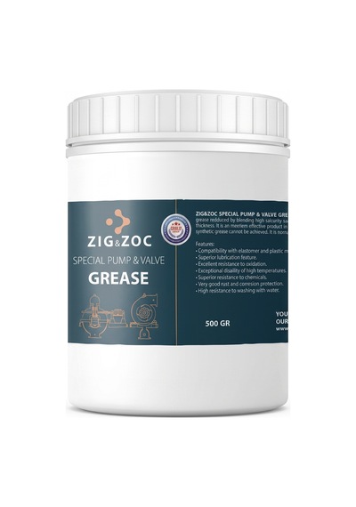 Zıg&zoc Silikon Özel Pompa Ve Vana Gresi - 1 Kg