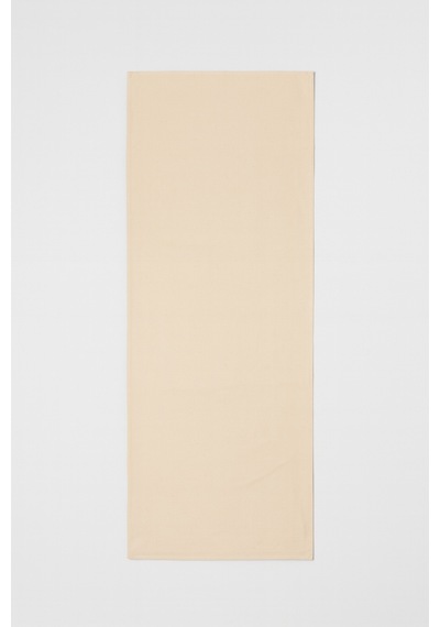 Yunusoğlu Home Krem Keten Şık Masa Runnerı 50x150 Cm Modern Ve Zarif Masa Örtüsü Runner Krem