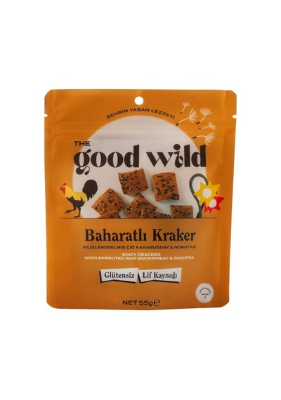 The Good Wild Baharatlı Kraker 55 G - 8 Adet Tarı