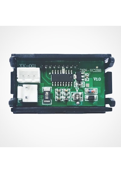Dijital Dual Voltmetre Ampermetre Volt Akım Ölçer Dc 0 100V 10A