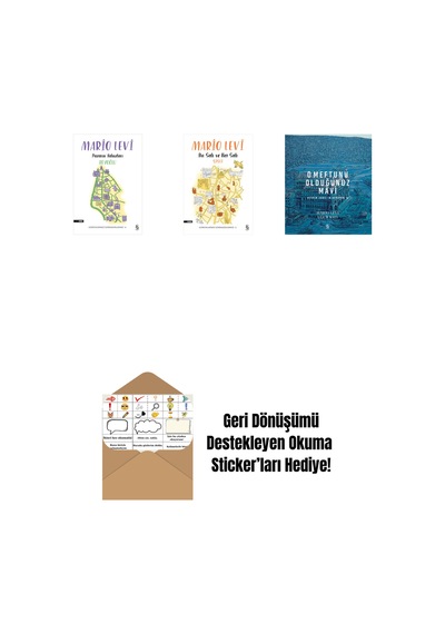 Pazarın Yalnızları Beyoğlu + Bu Salı Ve Her Salı Şişli + O Meftunu Olduğunuz Mavi + Okuma Sticker'ları