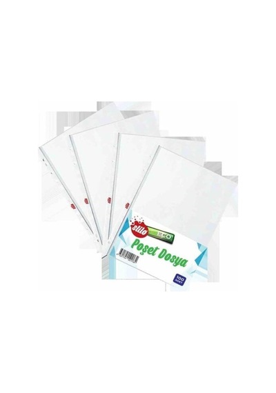 Stilo Eco Poşet Dosya 100'lük Paket