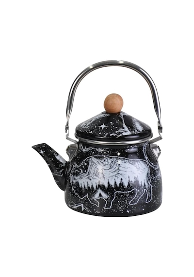 Buffalo Emaye Demlik Kettle Küçük 1.1 Lt Çok Renkli