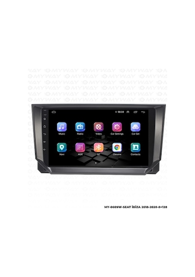 Myway Seat Ibiza Android Multimedya Carplay Navigasyon Ekran - 8gb Ram+128 Gb Hdd - Myway