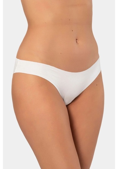 Türen 907 Kadın Lazer Kesim Pamuklu Bikini Külot-beyaz Beyaz