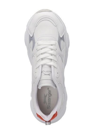 Slazenger ZUSA Kadın Koşu & Yürüyüş Ayakkabı Beyaz / Turuncu Slazenger ZUSA Kadın Koşu & Yürüyüş Ayakkabı Beyaz / Turuncu